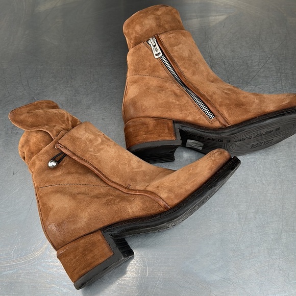 AS98 “Ibsen” in brushed cognac leather. New in box! - Picture 4 of 9